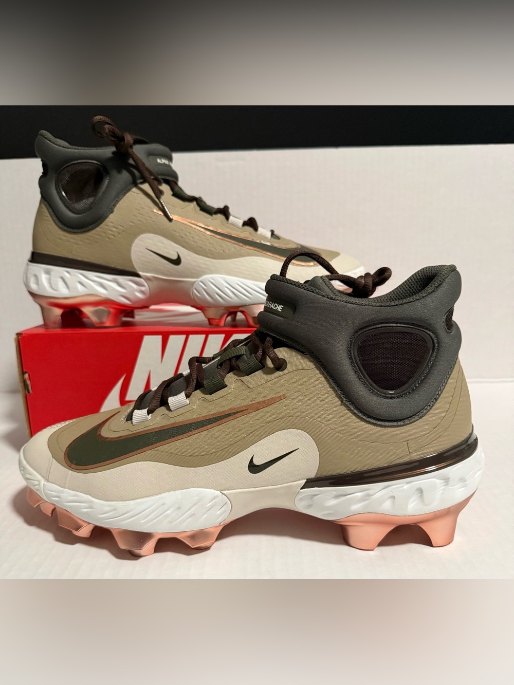 NEW | Nike x RBI Exclusive Alpha Huarache Elite 4 Cleats | Size 11.5 | NO BOX